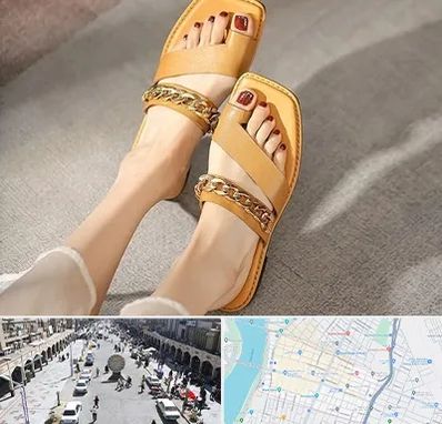 کفش صندل زنانه در نادری اهواز 