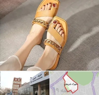 کفش صندل زنانه در شهرک شریعتی