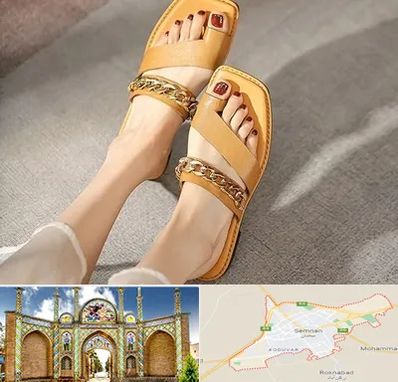 کفش صندل زنانه در سمنان