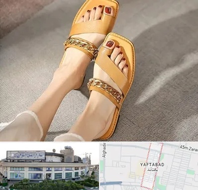 کفش صندل زنانه در یافت آباد