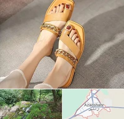 کفش صندل زنانه در آزادشهر