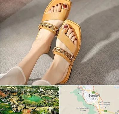 کفش صندل زنانه در بروجرد