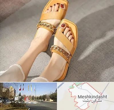 کفش صندل زنانه در مشکین دشت