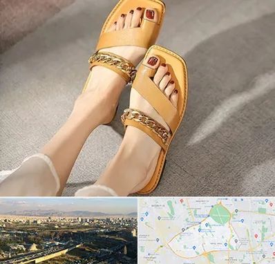 کفش صندل زنانه در منطقه 19 تهران 