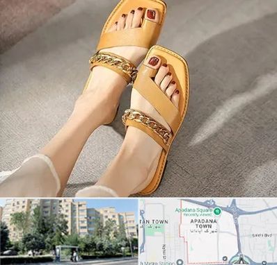 کفش صندل زنانه در آپادانا