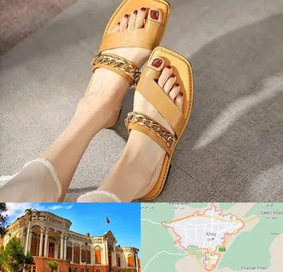 کفش صندل زنانه در خوی