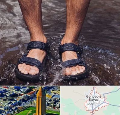 کفش صندل مردانه در گنبد کاووس