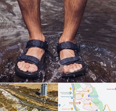 کفش صندل مردانه در خیابان نیایش شیراز 