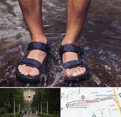 کفش صندل مردانه در بلوار معلم رشت 