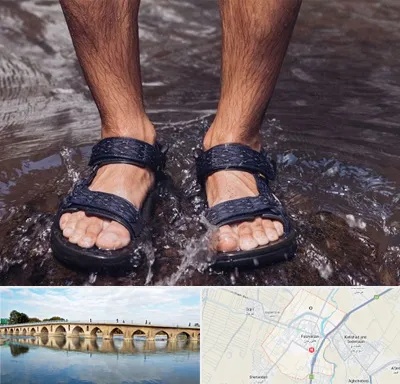 کفش صندل مردانه در فلاورجان