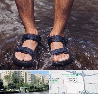 کفش صندل مردانه در آپادانا