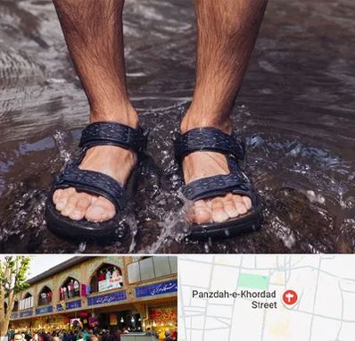 کفش صندل مردانه در 15 خرداد