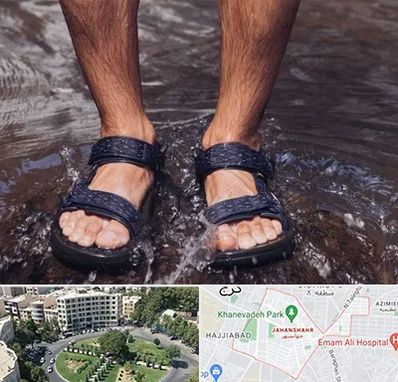 کفش صندل مردانه در جهانشهر کرج 
