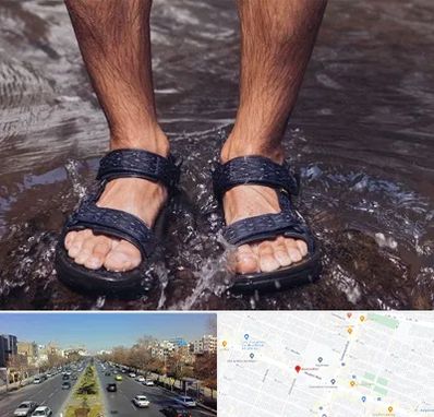 کفش صندل مردانه در بلوار معلم مشهد 