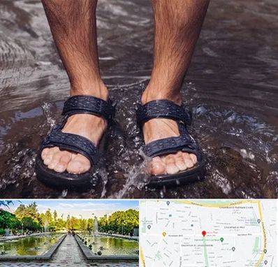 کفش صندل مردانه در سرسبز 