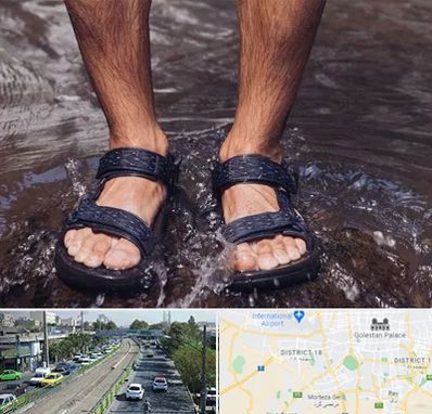 کفش صندل مردانه در جنوب تهران 