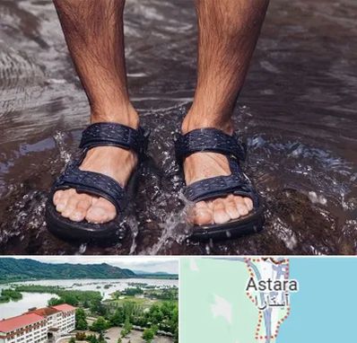کفش صندل مردانه در آستارا