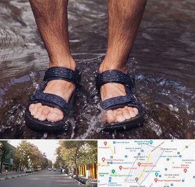 کفش صندل مردانه در شریعتی 