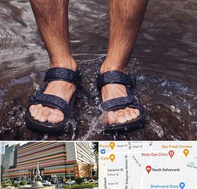 کفش صندل مردانه در سهروردی 