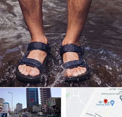 کفش صندل مردانه در چهارراه طالقانی کرج 