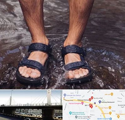 کفش صندل مردانه در پارک وی 