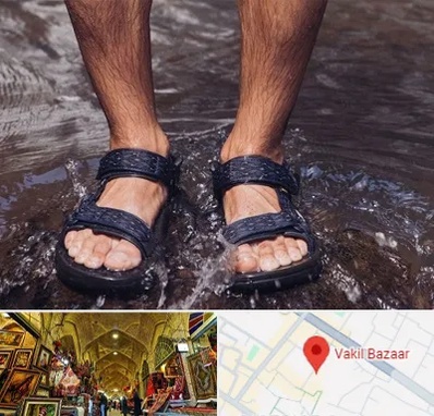 کفش صندل مردانه در بازار وکیل شیراز