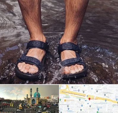 کفش صندل مردانه در رسالت 