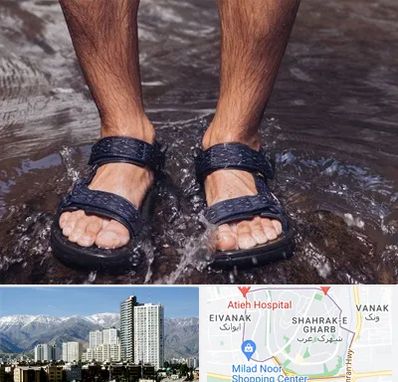 کفش صندل مردانه در شهرک غرب 