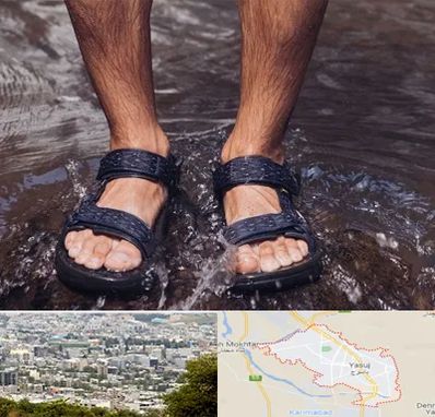کفش صندل مردانه در یاسوج