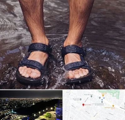 کفش صندل مردانه در هفت تیر مشهد 
