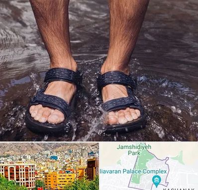 کفش صندل مردانه در نیاوران 