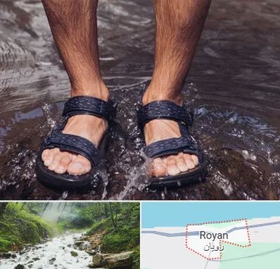 کفش صندل مردانه در رویان