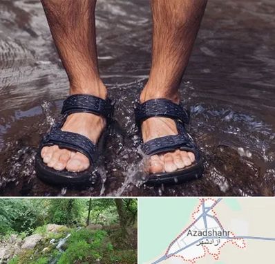 کفش صندل مردانه در آزادشهر