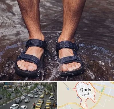 کفش صندل مردانه در شهر قدس