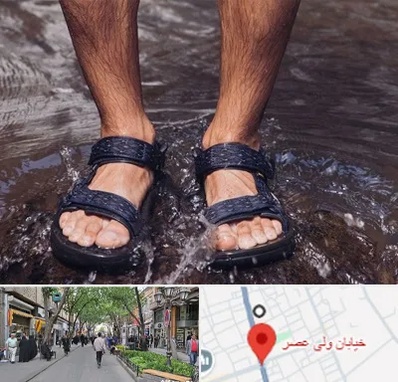 کفش صندل مردانه در ولیعصر شهریار