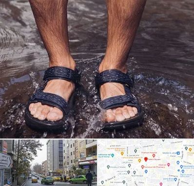 کفش صندل مردانه در فاطمی 