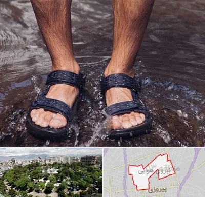 کفش صندل مردانه در نیروی هوایی
