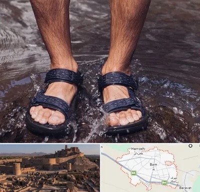 کفش صندل مردانه در بم