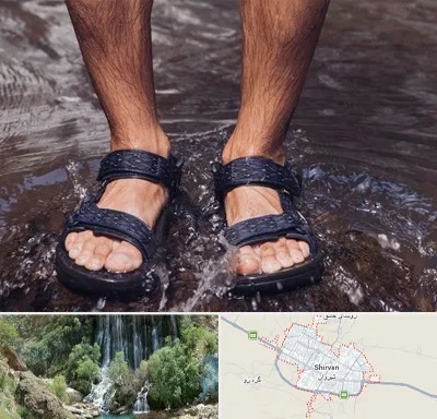 کفش صندل مردانه در شیروان