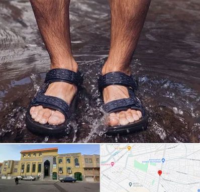 کفش صندل مردانه در زنبیل آباد قم