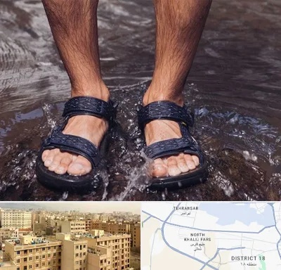 کفش صندل مردانه در جنوب غرب تهران