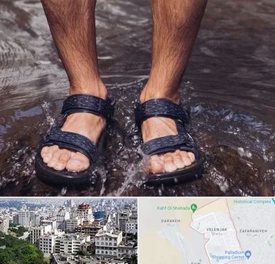 کفش صندل مردانه در ولنجک 
