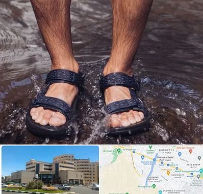 کفش صندل مردانه در صیاد شیرازی مشهد 