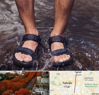 کفش صندل مردانه در ولیعصر 