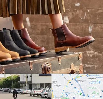 کفش چرم زنانه در قدوسی شرقی شیراز 