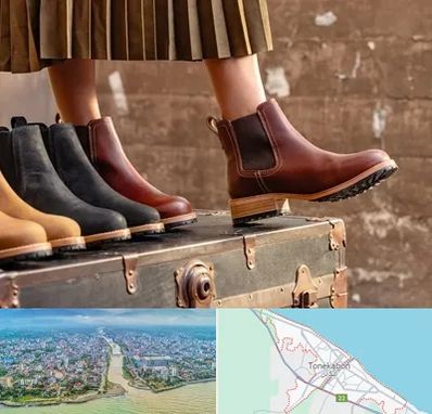 کفش چرم زنانه در تنکابن