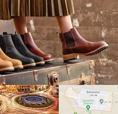 کفش چرم زنانه در بهارستان