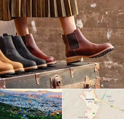 کفش چرم زنانه در سنندج