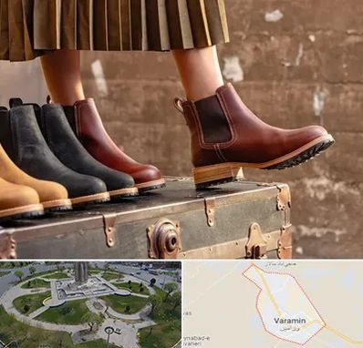 کفش چرم زنانه در ورامین