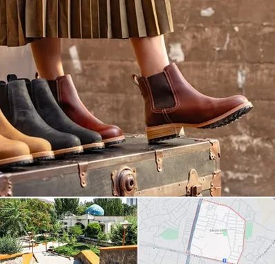 کفش چرم زنانه در باغمیشه تبریز